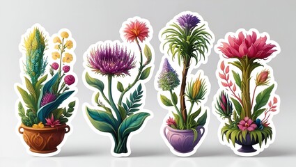 Magical Flora of Pandora 3D Sticker Collection