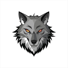 wolf head vector,  vector,  icon vector illustration,  wolf silhouette of a wolf isolated on a white background,  eps,  png,  svg,  wolf  vector