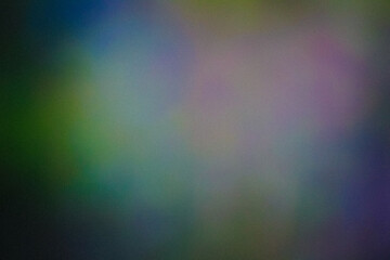 Grainy dark Green Color gradient abstract background, noise texture effect