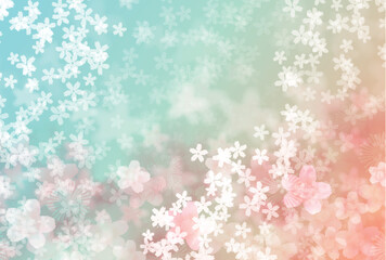 桜　春　ピンク　背景