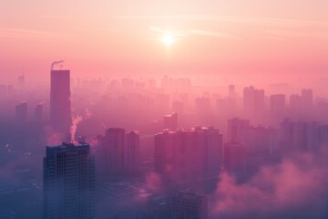 Fototapeta premium Air quality improvement