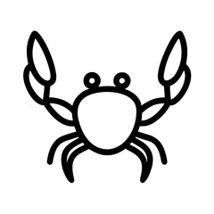 summer icon outline set