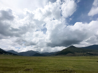 Phobjikha Valley - Valley of the Black Necked Cranes, Central Bhutan