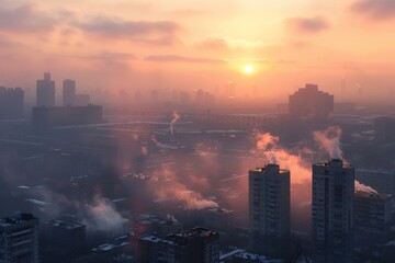 Fototapeta premium Air quality improvement