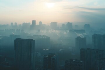 Fototapeta premium Air quality improvement