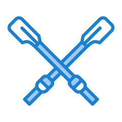 Rowing Oars Icon