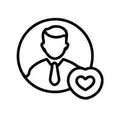 business icon outline set