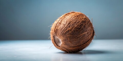 Coconut isolated on background, coconut, tropical, fruit, white background, isolated, fresh, organic, natural, healthy, food