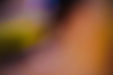 Grainy dark yellow Color gradient abstract background, noise texture effect