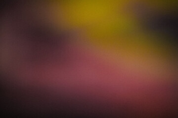 Fototapeta premium Grainy dark yellow Color gradient abstract background, noise texture effect