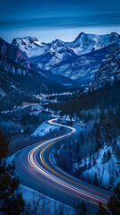 road in the mountains