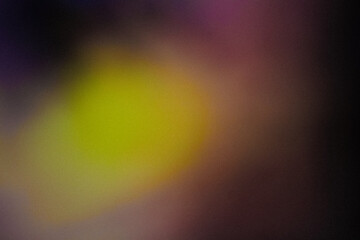 Grainy dark yellow Color gradient abstract background, noise texture effect