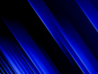 Fototapeta premium Abstract blue diagonal geometric with line modern technology background.