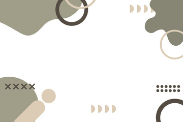 Abstract Bohemian and Geometric Background