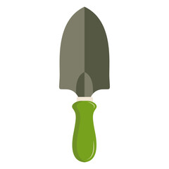 Garden Equipment Illustration. Isolated on White Background. with Minimalist Design Concept.