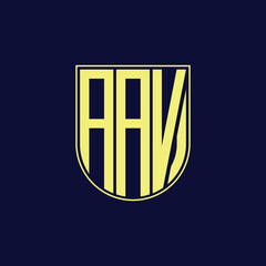 aav letter logo design