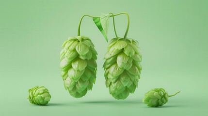 Fototapeta premium Small business hops tasting, flat design, front view,