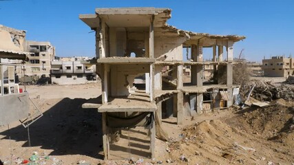 Massive destruction by Israeli bombardment during Israel Hamas war