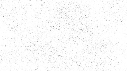 Distressed black texture. Dark grainy texture on white background. Grainy dust isolated on transparent background.