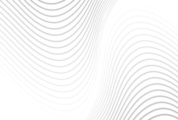 Vector white line step abstract background design. wave Gradient curve line background illustration. 