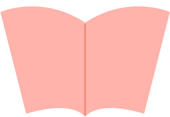 simple book illustration clipart