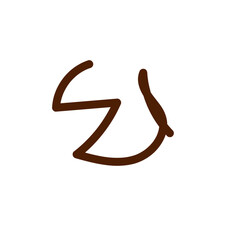 Doodle squiggly lines decoration vectors 