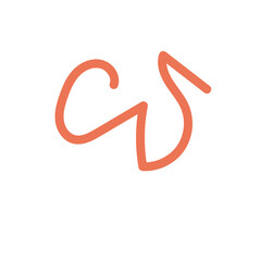 Doodle squiggly lines decoration vectors 