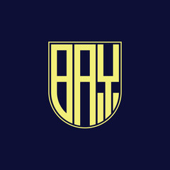 bay letter logo design
