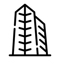 hotel Line Icon