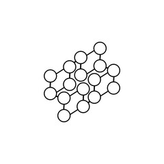 Modern Social Media Share Icons. Vector Connection icon