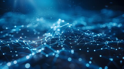 blue plexus background