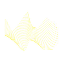 Abstract Wave Line Shape Vector Element