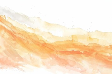Obraz premium Calming Zen Abstract Minimalistic Watercolor Geometric Nordic Scandinavian Bohemian Pattern Art in Muted Pantone Tones