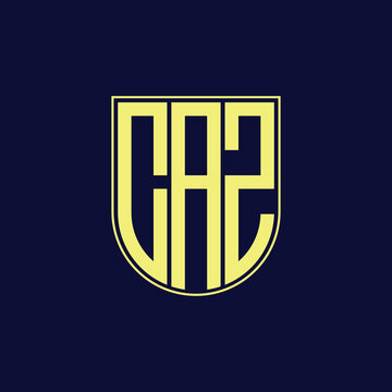 caz letter logo design