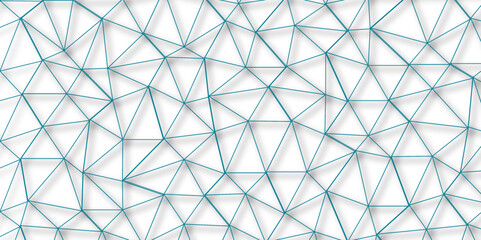 Geometric low poly graphic. Background of triangular facets. Polygonal art. blue geometric overlapping hexagon pattern abstract futuristic background design. data concept design illustration 