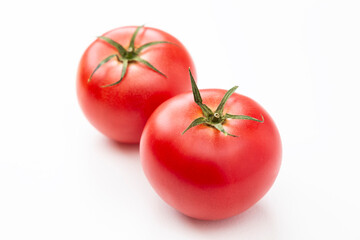白背景にトマト