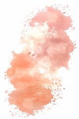 Obraz premium Calming Zen Abstract Minimalistic Watercolor Geometric Nordic Scandinavian Bohemian Pattern Art in Muted Pantone Tones