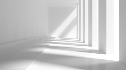 Minimalist Background: Simple Design with Dominant White 