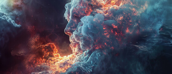 Encounter a sentient gas cloud capable of complex thought.