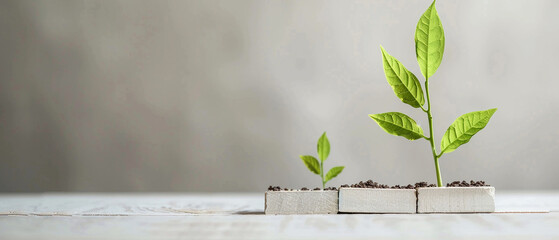 Success concept on white background entrepreneurship.