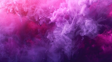 Fototapeta premium Abstract liquid smoke background. Pink magenta purple color ink dynamic motion background. copy space for text.