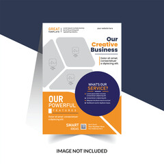 Buisness flyer cover template desigen