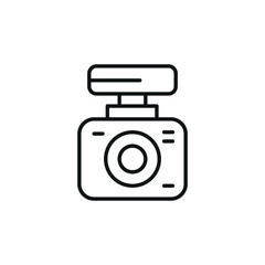 Drone Camera icon. Simple drone camera icon for social media, app, and web design. Vector illustration.