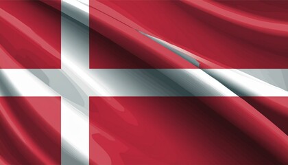 Fototapeta premium デンマーク国旗 Denmark