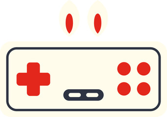 Joystick Game Logo Element