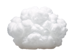 a white cloud of smoke