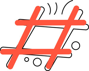 Obraz premium Music Note Icon Element