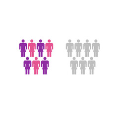 Colorful People Team Teamwork Union Crowd
