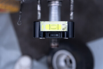 Laser wheel alignment