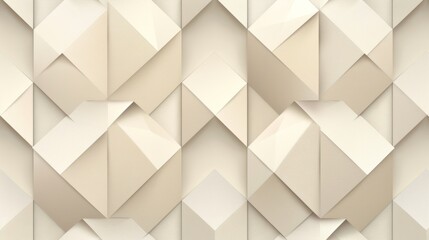 Fototapeta premium White Abstract Backgroun Simple Geometric Pattern with Neutral Colors